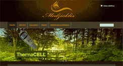 Desktop Screenshot of medzioklis.com